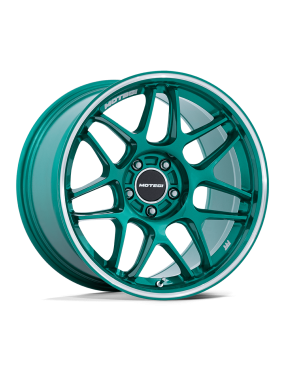 Felga aluminiowa MR158 TSUBAKI Hokkaido Green W/ Machined Lip MOTEGI RACING