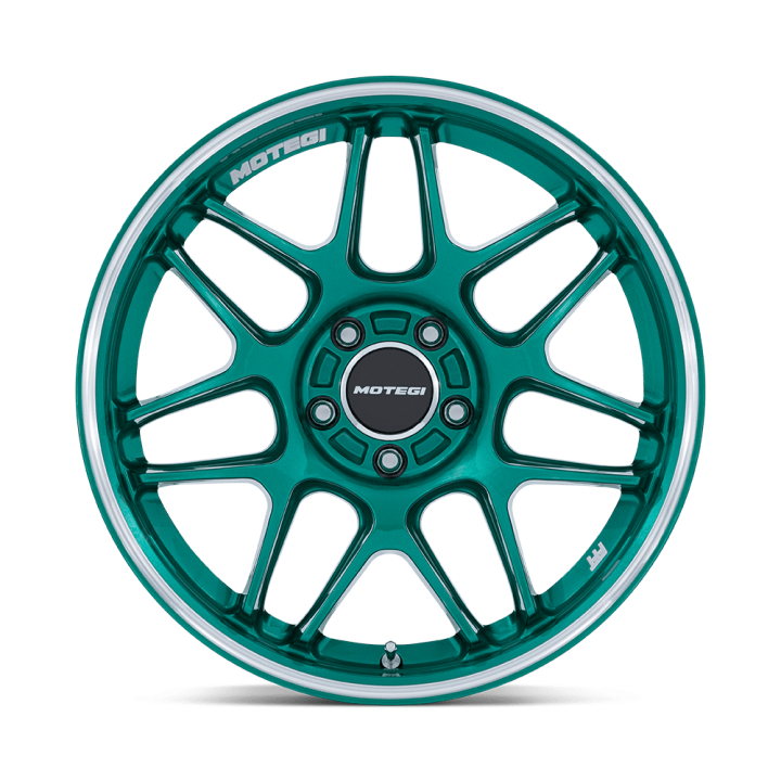Felga aluminiowa MR158 TSUBAKI Hokkaido Green W/ Machined Lip MOTEGI RACING - ujęcie 2