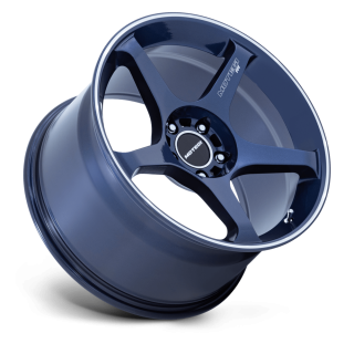 Felga aluminiowa MR159 BATTLE V Obsidian Blue W/ Machined Lip Stripe MOTEGI RACING - ujęcie 2