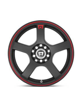 Felga aluminiowa MR116 FS5 Matte Black W/ Red Stripe MOTEGI RACING - ujęcie 3