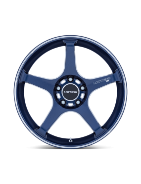 Felga aluminiowa MR159 BATTLE V Obsidian Blue W/ Machined Lip Stripe MOTEGI RACING - ujęcie 3