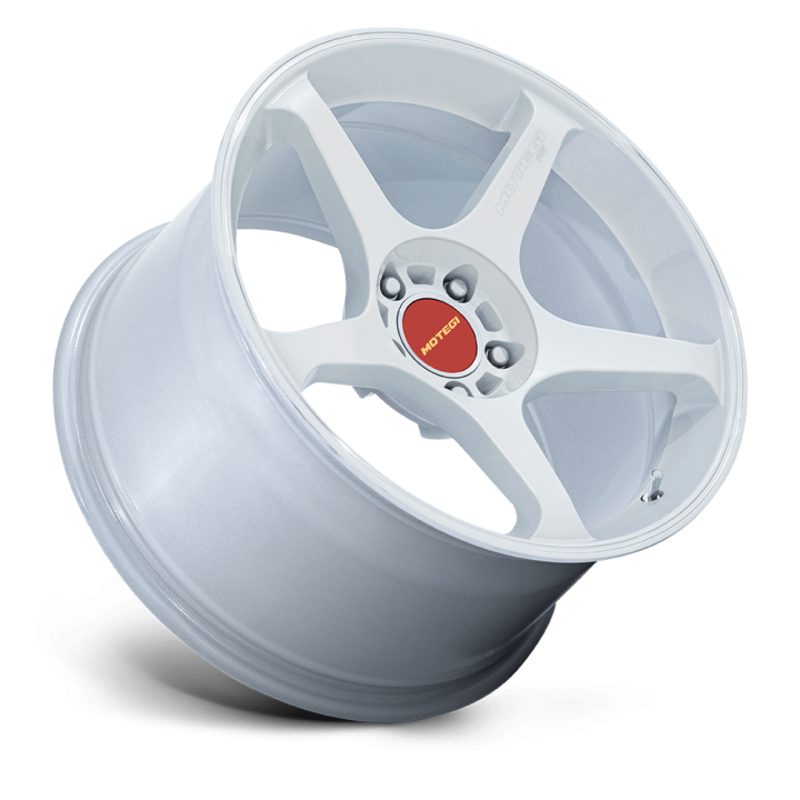 Felga aluminiowa MR159 BATTLE V Matsuri White Pearl W/ Machined Lip Stripe MOTEGI RACING - ujęcie 3