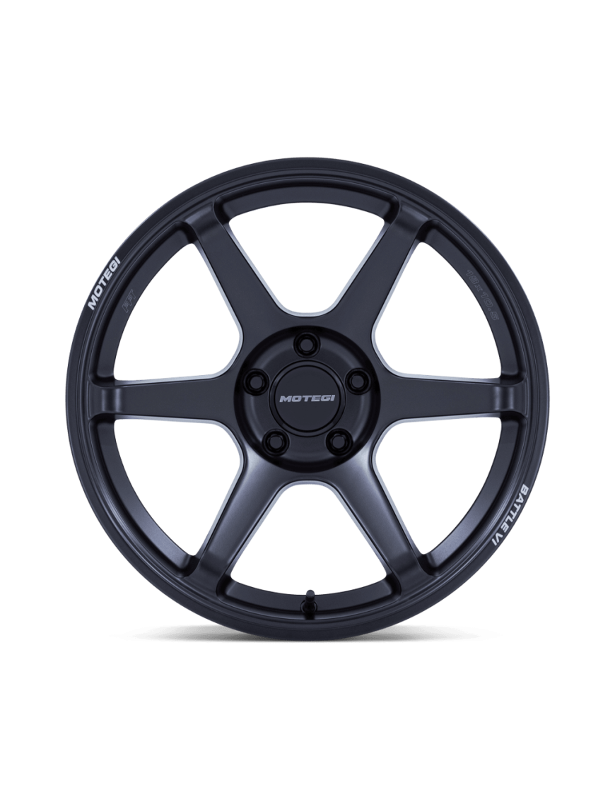 Felga aluminiowa MR160 BATTLE VI Matte Blackbird Metallic MOTEGI RACING - ujęcie 2
