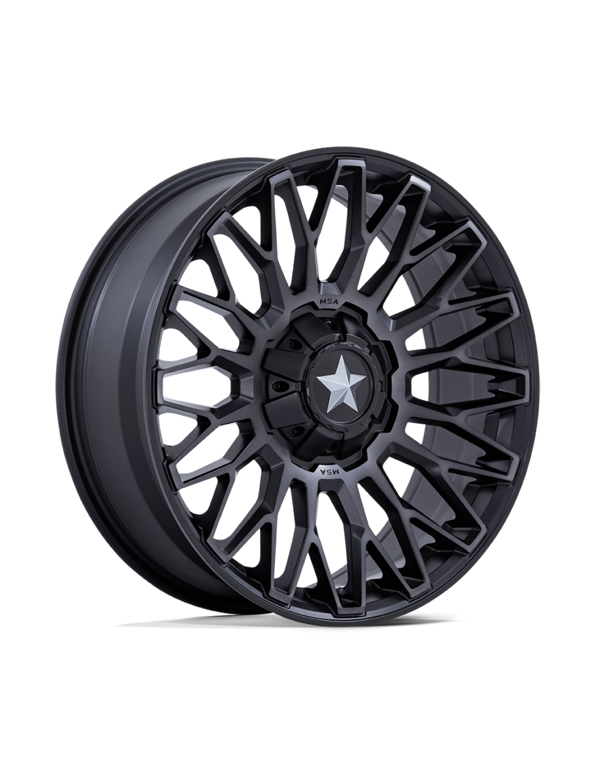 Felga aluminiowa M50 CLUBBER Matte Black Ddt MSA