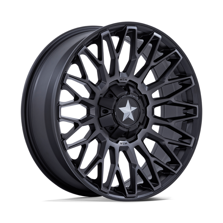 Felga aluminiowa M50 CLUBBER Matte Black Ddt MSA