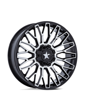 Felga aluminiowa M50 CLUBBER Gloss Black Machined MSA