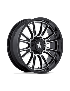 Felga aluminiowa M51 THUNDERLIPS Gloss Black Machined MSA
