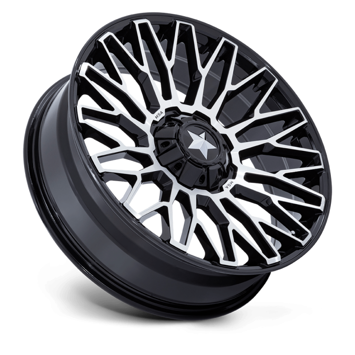 Felga aluminiowa M50 CLUBBER Gloss Black Machined MSA - ujęcie 2