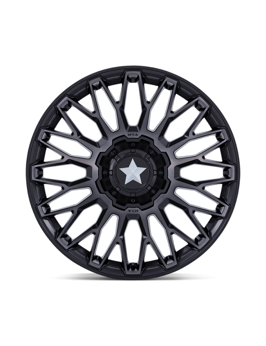 Felga aluminiowa M50 CLUBBER Matte Black Ddt MSA - ujęcie 2