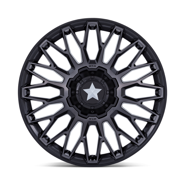 Felga aluminiowa M50 CLUBBER Matte Black Ddt MSA - ujęcie 2