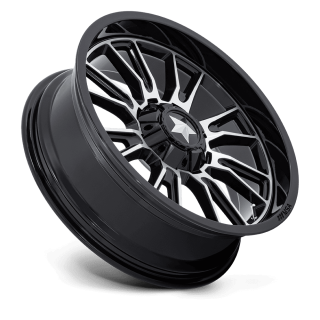 Felga aluminiowa M51 THUNDERLIPS Gloss Black Machined MSA - ujęcie 2