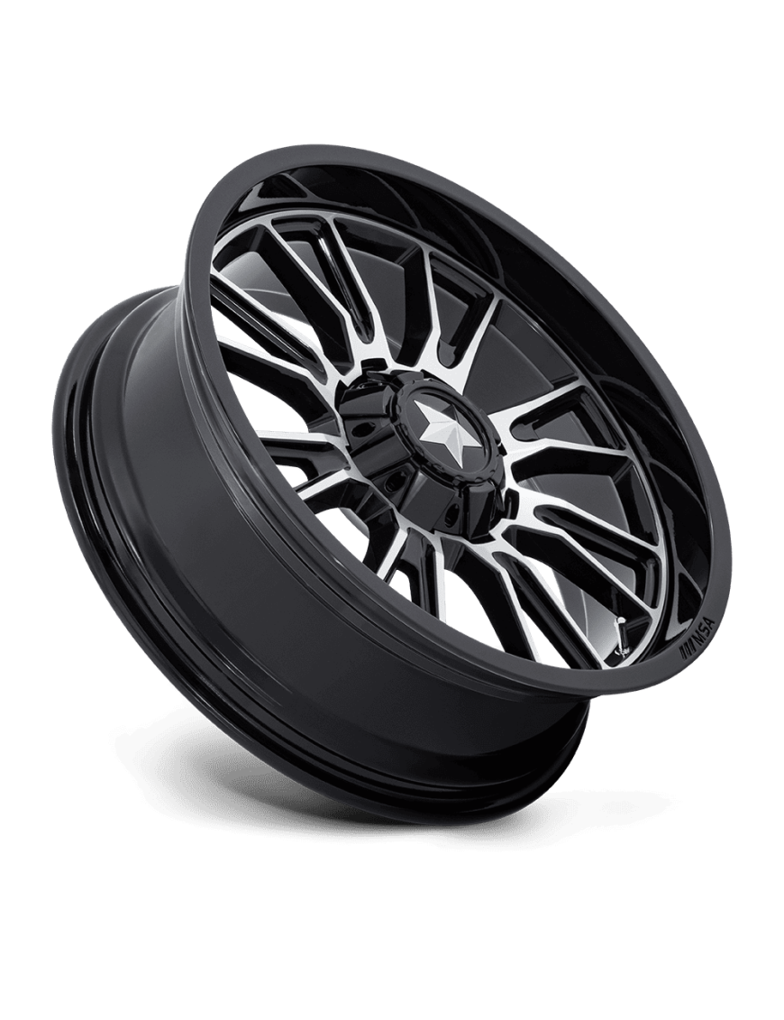 Felga aluminiowa M51 THUNDERLIPS Gloss Black Machined MSA - ujęcie 2