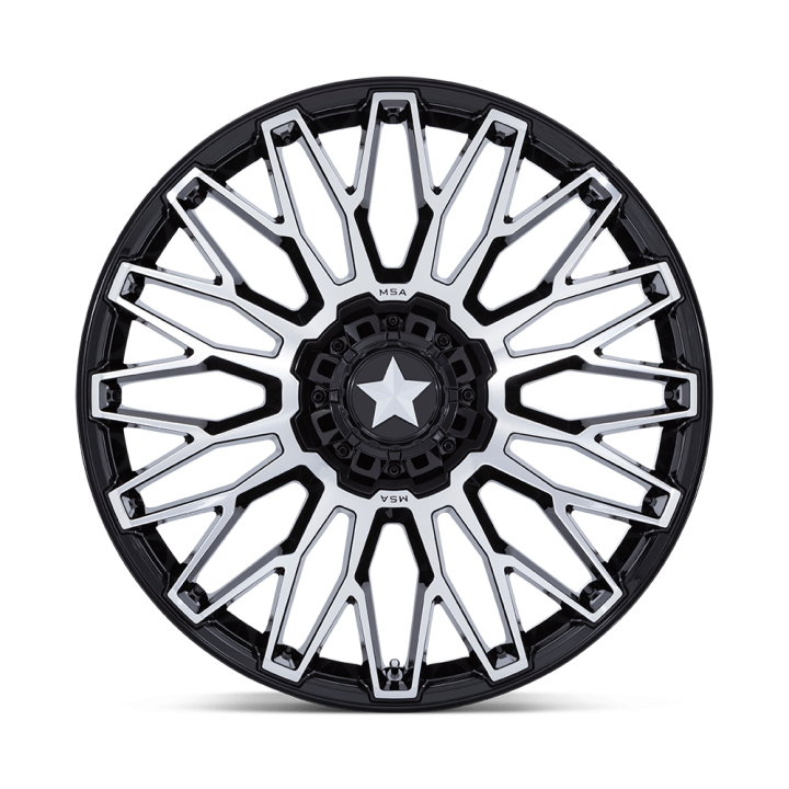 Felga aluminiowa M50 CLUBBER Gloss Black Machined MSA - ujęcie 3