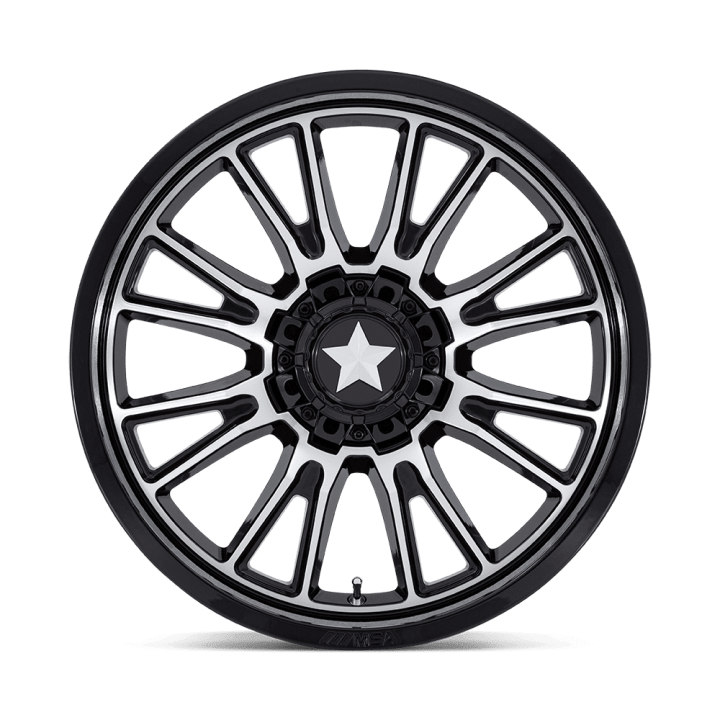 Felga aluminiowa M51 THUNDERLIPS Gloss Black Machined MSA - ujęcie 3