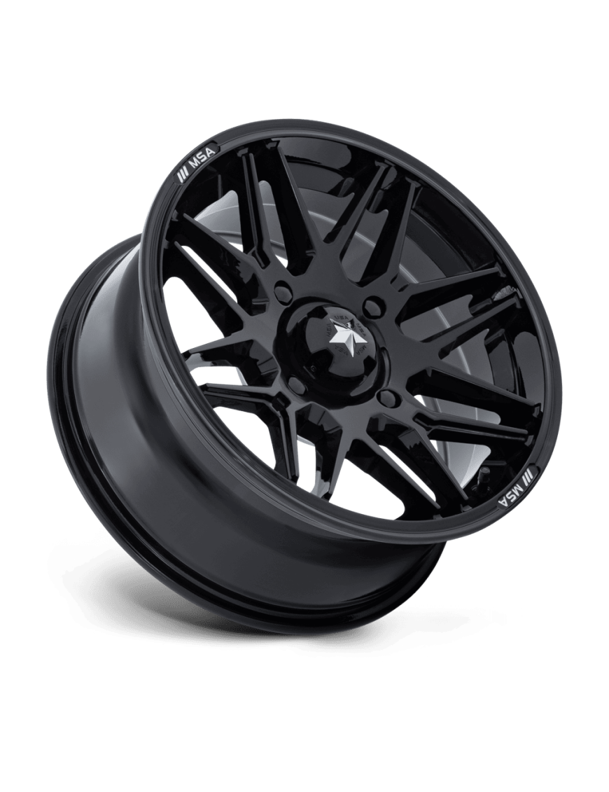 Felga aluminiowa M52 RADAR UTV Gloss Black MSA - ujęcie 2