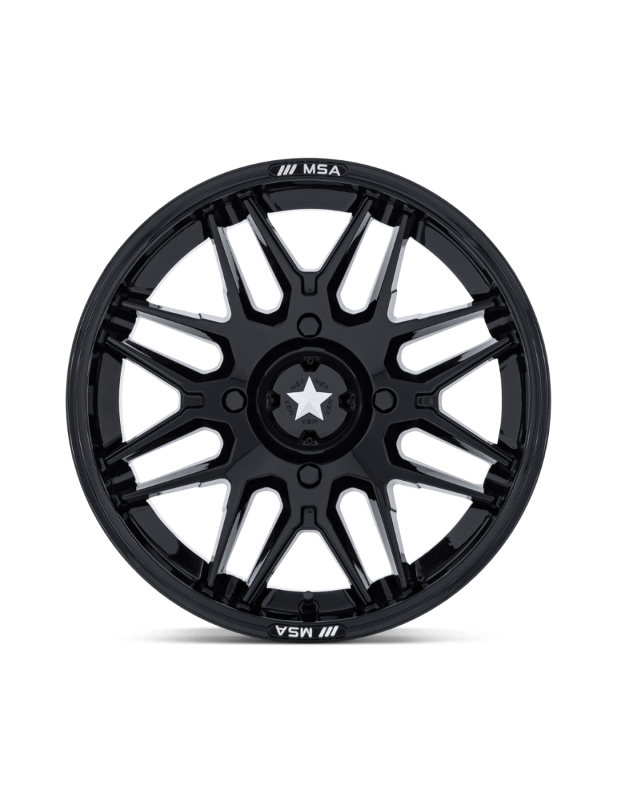 Felga aluminiowa M52 RADAR UTV Gloss Black MSA - ujęcie 3