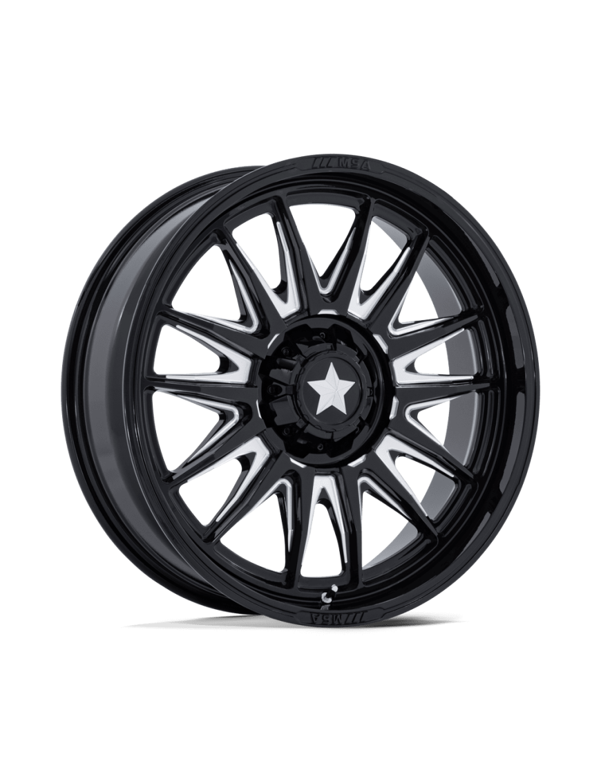 Felga aluminiowa M55 COMMANDER UTV Gloss Black Milled MSA