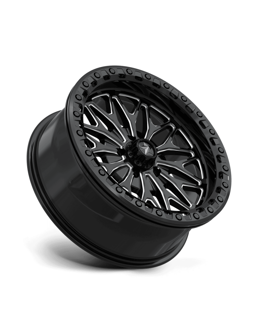 Felga aluminiowa MA53 BOLO UTV BEADLOCK Gloss Black Milled MSA - ujęcie 3