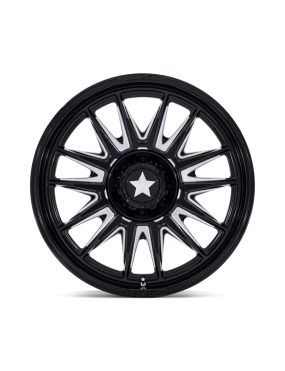 Felga aluminiowa M55 COMMANDER UTV Gloss Black Milled MSA - ujęcie 3