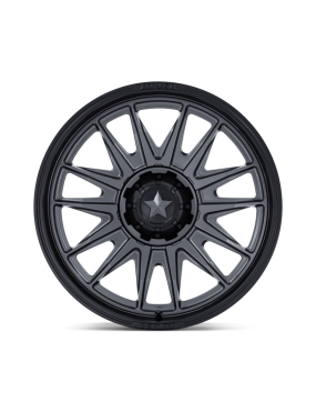 Felga aluminiowa M55 COMMANDER UTV Matte Gunmetal W/ Matte Black Lip MSA - ujęcie 3