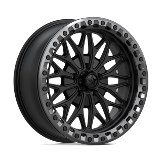 Felga aluminiowa MA53 BOLO UTV BEADLOCK Matte Black W/ Gloss Gunmetal Ring MSA