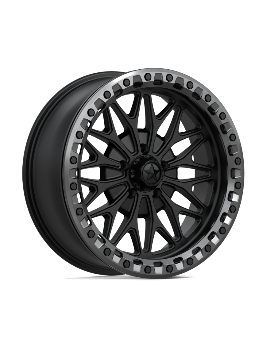 Felga aluminiowa MA53 BOLO UTV BEADLOCK Matte Black W/ Gloss Gunmetal Ring MSA