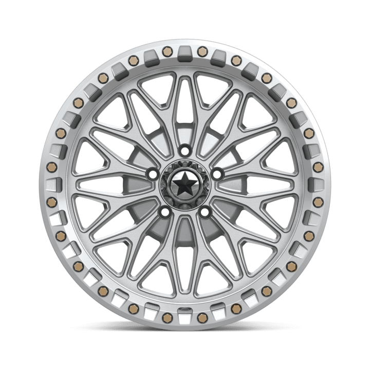 Felga aluminiowa MA53 BOLO UTV BEADLOCK Gloss Silver W/ Machined Face MSA - ujęcie 2