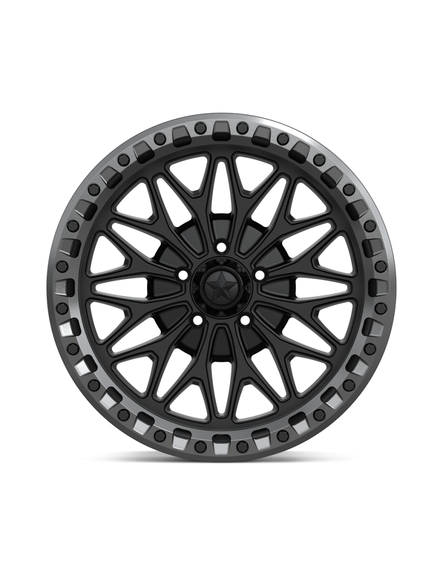 Felga aluminiowa MA53 BOLO UTV BEADLOCK Matte Black W/ Gloss Gunmetal Ring MSA - ujęcie 3
