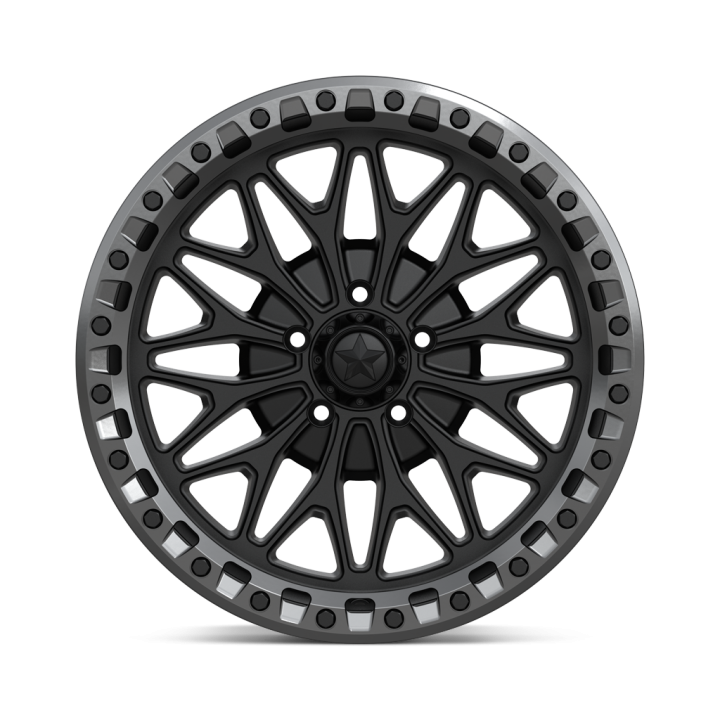 Felga aluminiowa MA53 BOLO UTV BEADLOCK Matte Black W/ Gloss Gunmetal Ring MSA - ujęcie 3