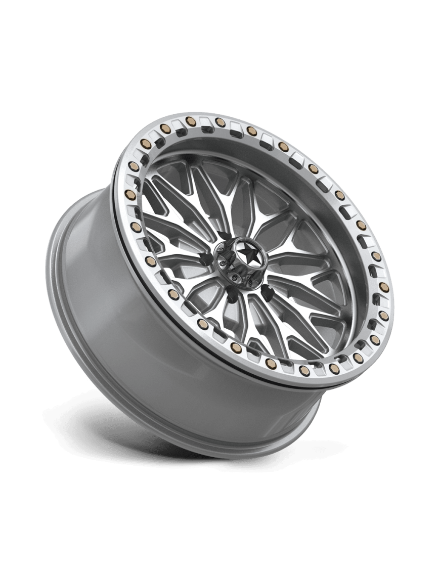 Felga aluminiowa MA53 BOLO UTV BEADLOCK Gloss Silver W/ Machined Face MSA - ujęcie 3
