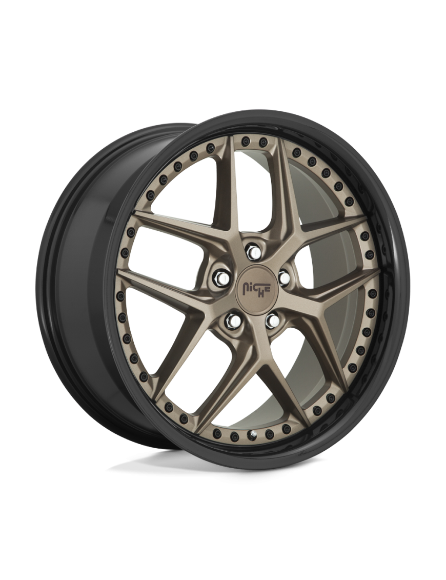 Felga aluminiowa VICE Matte Bronze Black Bead Ring Niche Road Wheels