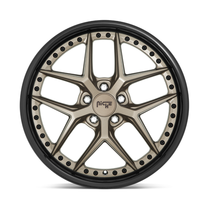 Felga aluminiowa VICE Matte Bronze Black Bead Ring Niche Road Wheels - ujęcie 3