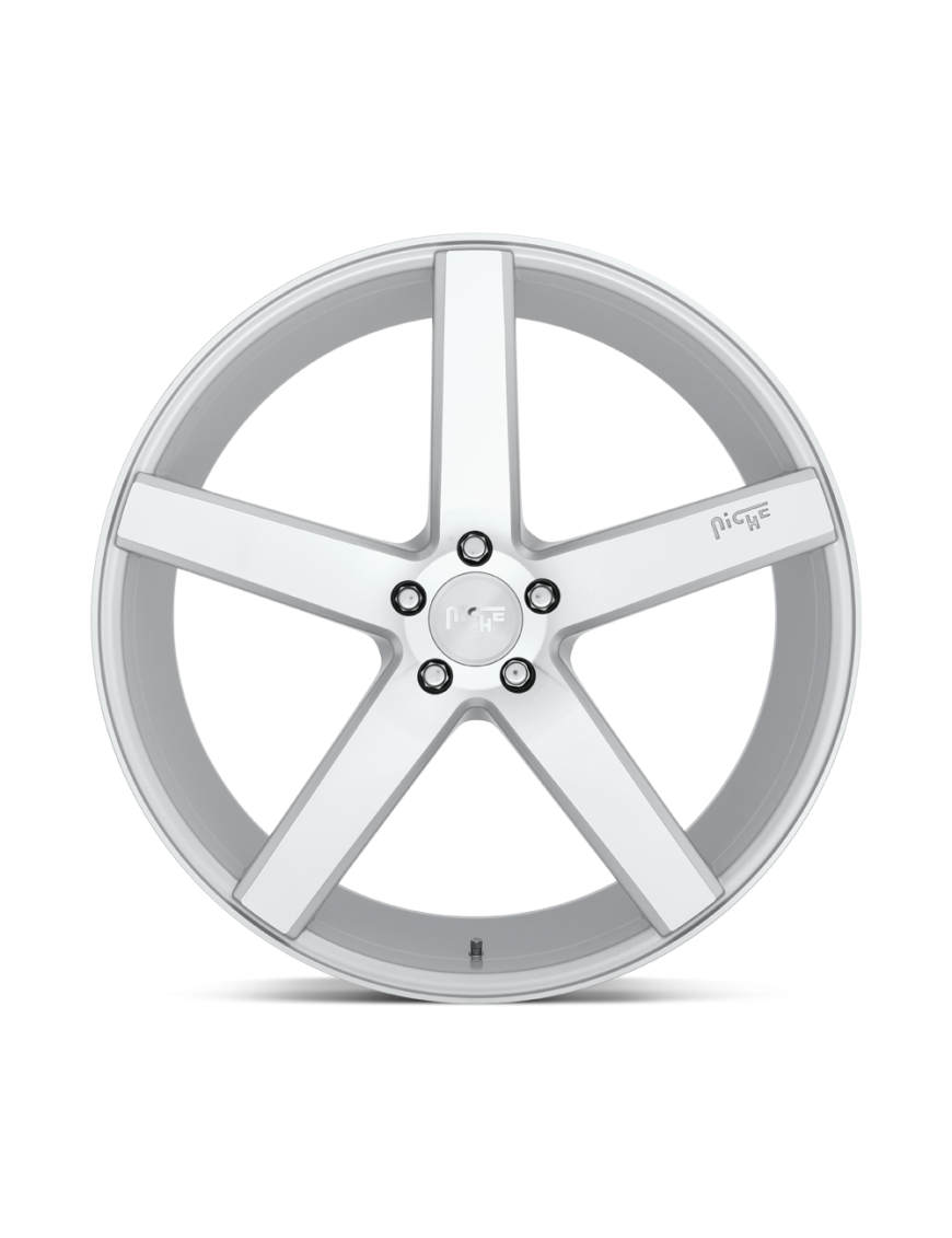 Felga aluminiowa M135 MILAN Gloss Silver Machined NICHE ROAD WHEELS