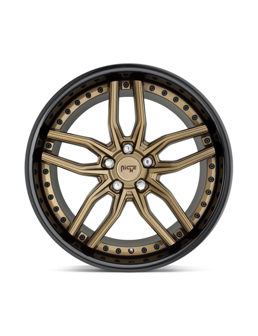 Felga aluminiowa M195 METHOS Matte Bronze Black Bead Ring NICHE ROAD WHEELS - ujęcie 3
