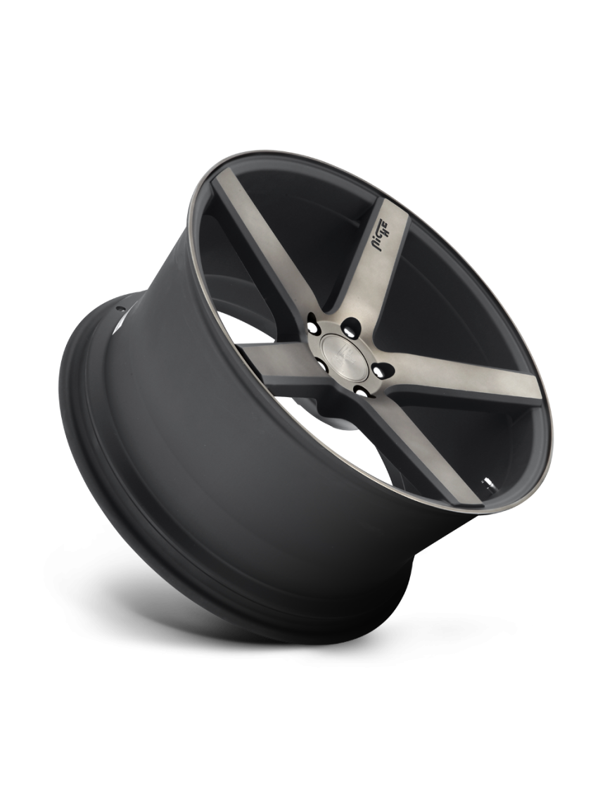 Felga aluminiowa M134 MILAN Matte Black Machined W/ Double Dark Tint NICHE ROAD WHEELS - ujęcie 2