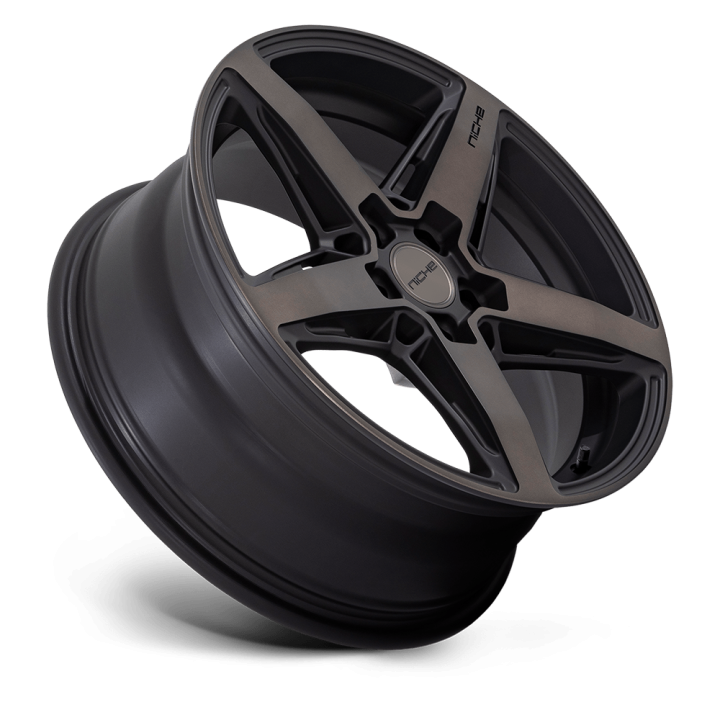 Felga aluminiowa M271 TERAMO Matte Black W/ Double Dark Tint Face NICHE ROAD WHEELS - ujęcie 4