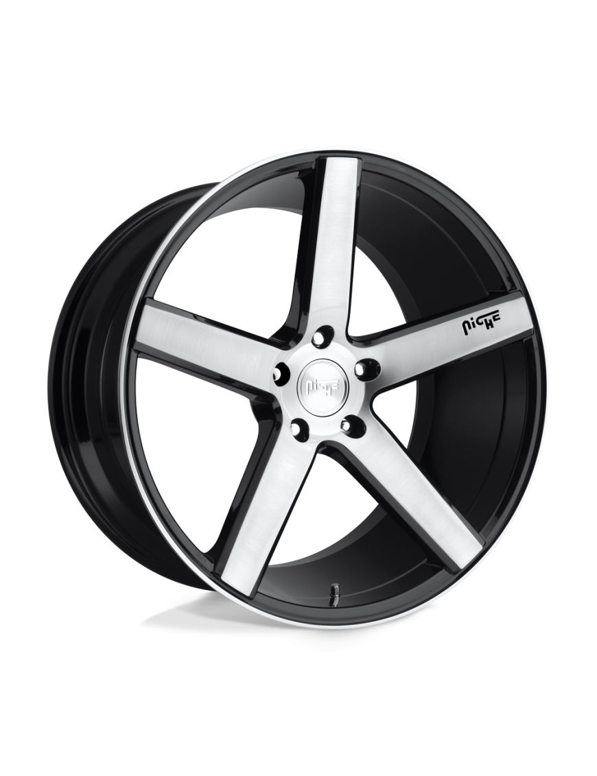 Felga aluminiowa M124 MILAN Gloss Black Brushed NICHE ROAD WHEELS