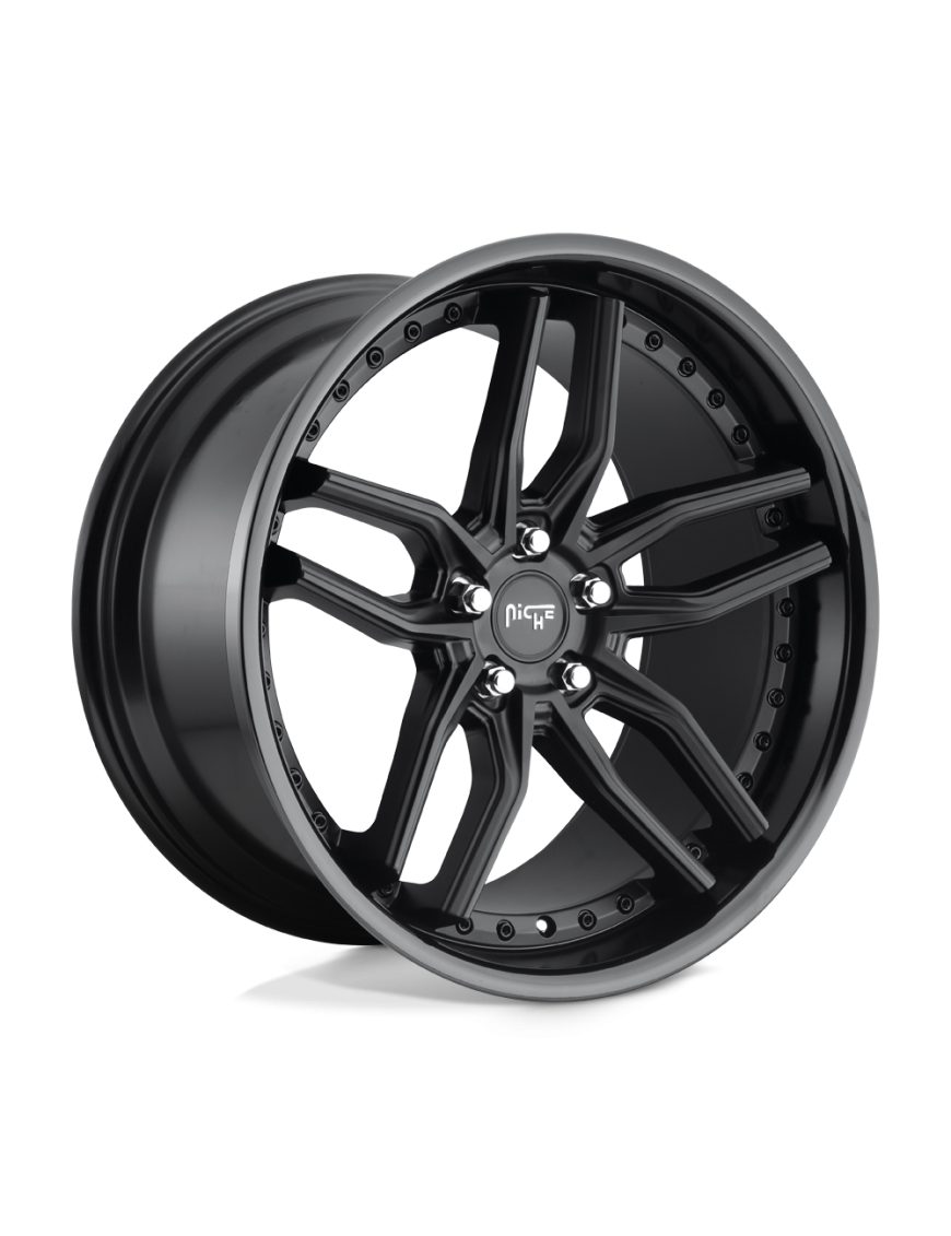 Felga aluminiowa M194 METHOS Gloss Black Matte Black NICHE ROAD WHEELS