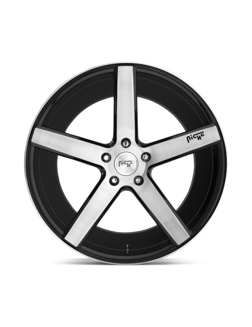 Felga aluminiowa M124 MILAN Gloss Black Brushed NICHE ROAD WHEELS - ujęcie 3
