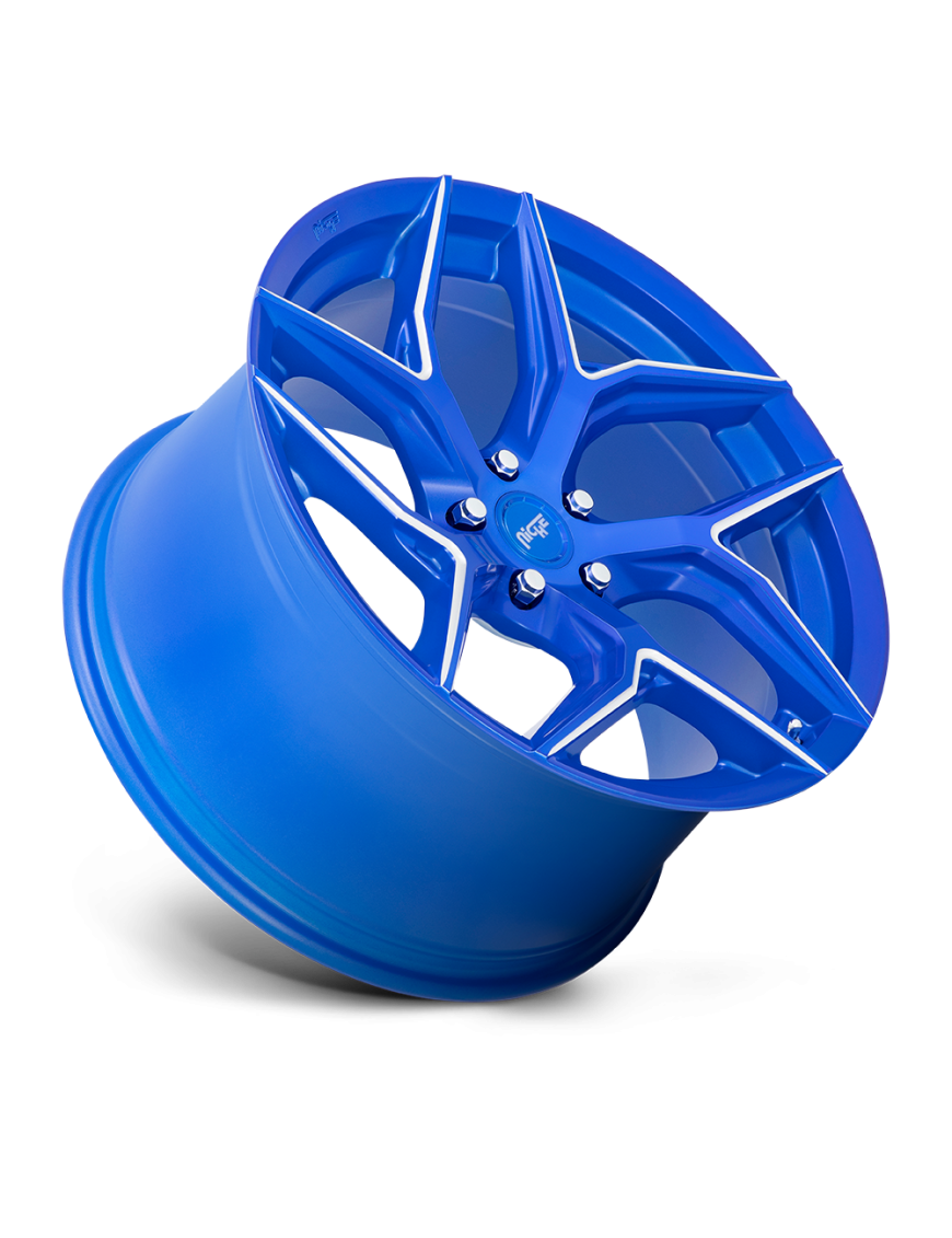 Felga aluminiowa M268 TORSION Anodized Blue Milled NICHE ROAD WHEELS - ujęcie 3