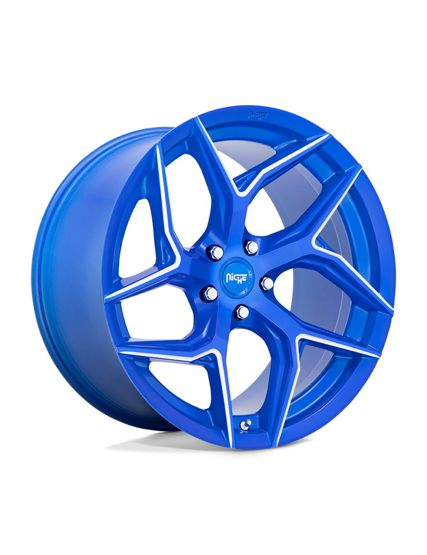 Felga aluminiowa M268 TORSION Anodized Blue Milled NICHE ROAD WHEELS