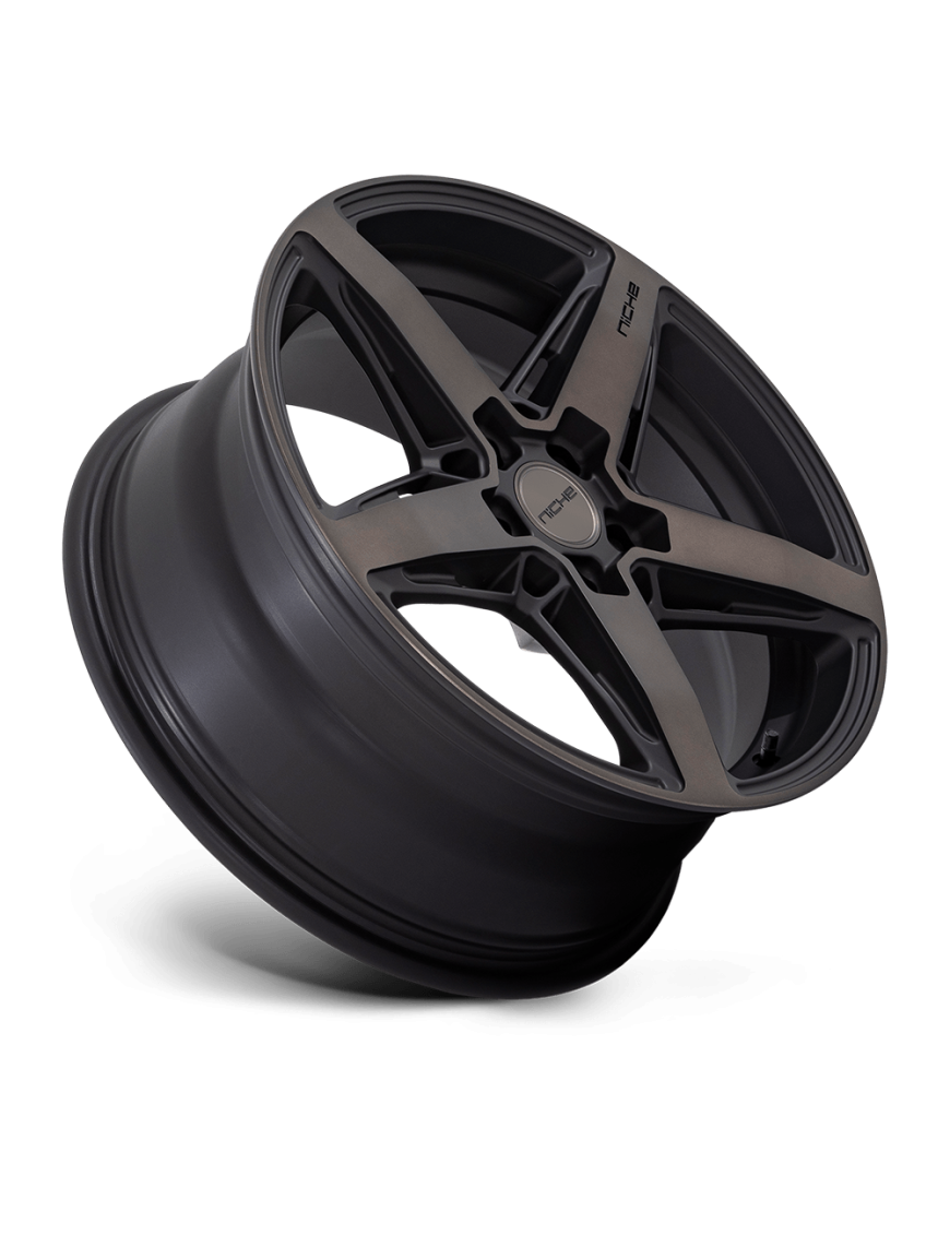 Felga aluminiowa M271 TERAMO Matte Black W/ Double Dark Tint Face NICHE ROAD WHEELS - ujęcie 4
