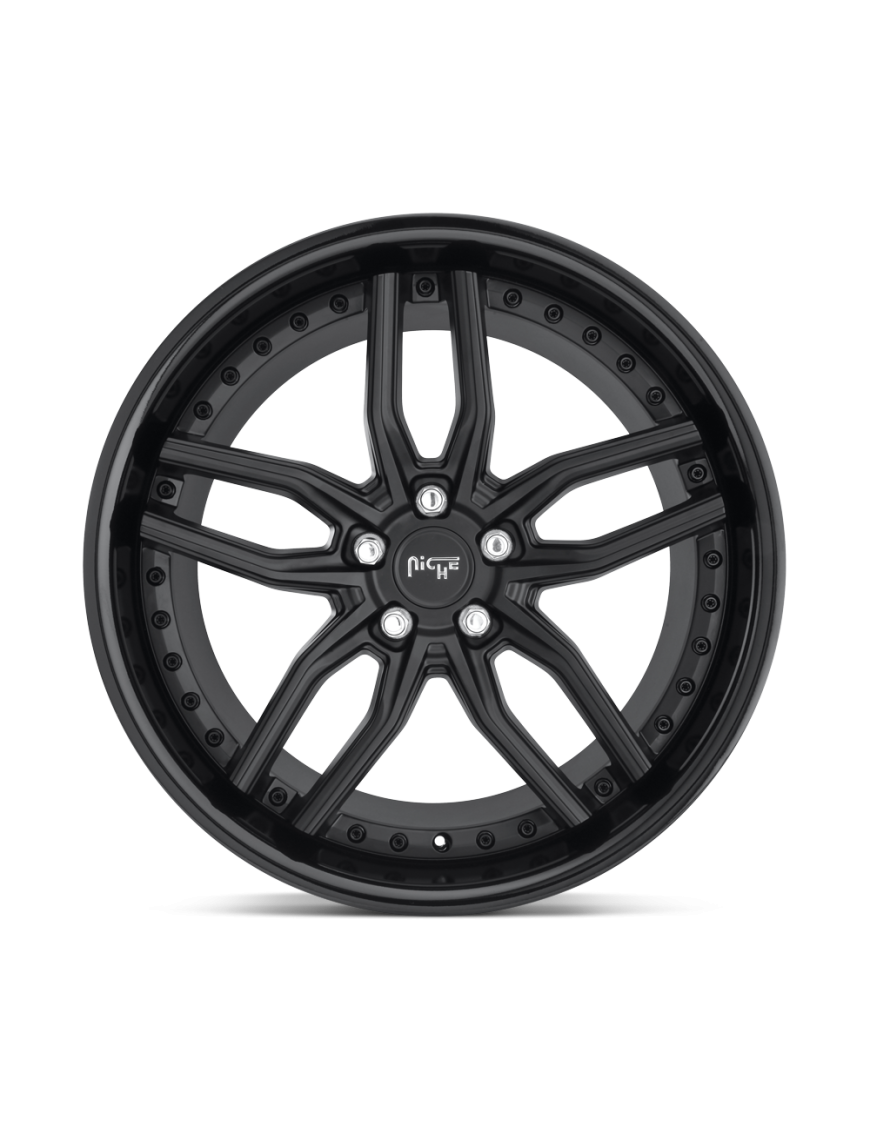 Felga aluminiowa M194 METHOS Gloss Black Matte Black NICHE ROAD WHEELS - ujęcie 3