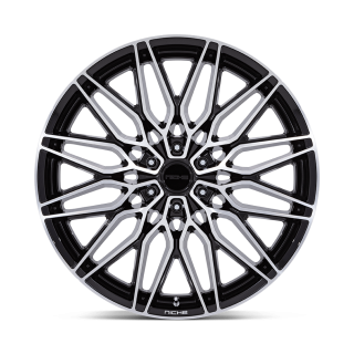 Felga aluminiowa NC278 CALABRIA 6 Gloss Black W/ Machined NICHE ROAD WHEELS - ujęcie 2