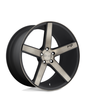 Felga aluminiowa M134 MILAN Matte Black Machined W/ Double Dark Tint NICHE ROAD WHEELS