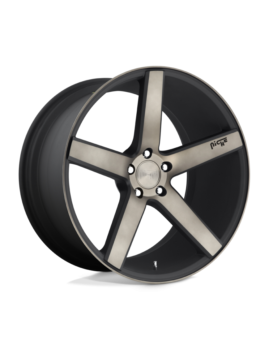 Felga aluminiowa M134 MILAN Matte Black Machined W/ Double Dark Tint NICHE ROAD WHEELS