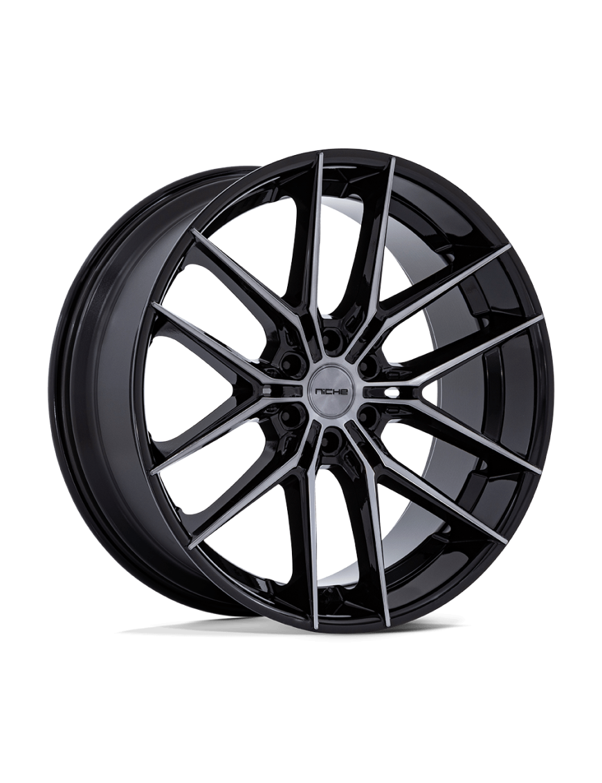 Felga aluminiowa NC280 PRODIGY 6 Gloss Black Dark Tinted Clear NICHE ROAD WHEELS