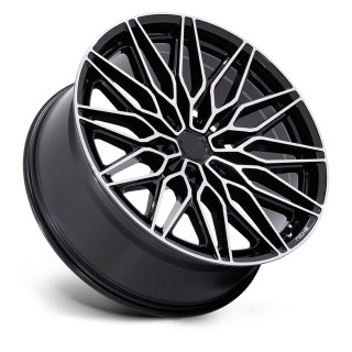 Felga aluminiowa NC278 CALABRIA 6 Gloss Black W/ Machined NICHE ROAD WHEELS - ujęcie 2