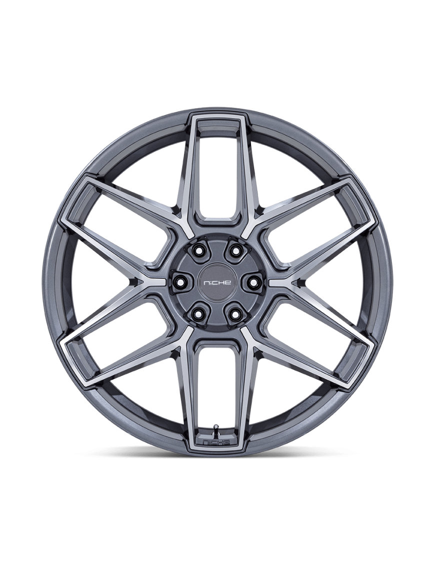 Felga aluminiowa NC281 RISE Anthracite W/ Machined Face NICHE ROAD WHEELS
