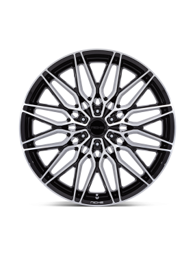 Felga aluminiowa NC278 CALABRIA 6 Gloss Black W/ Machined NICHE ROAD WHEELS - ujęcie 3